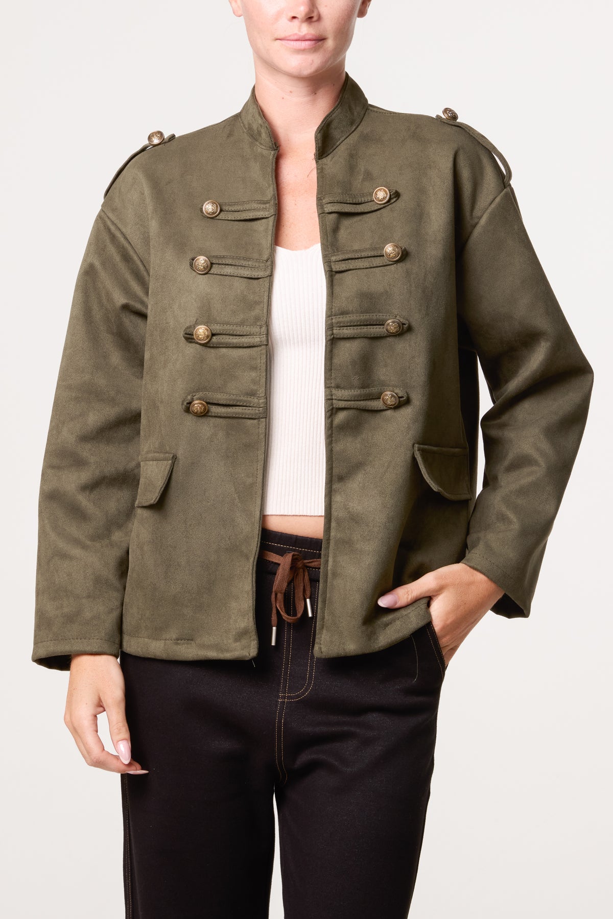 Military Band Tailored Jacket