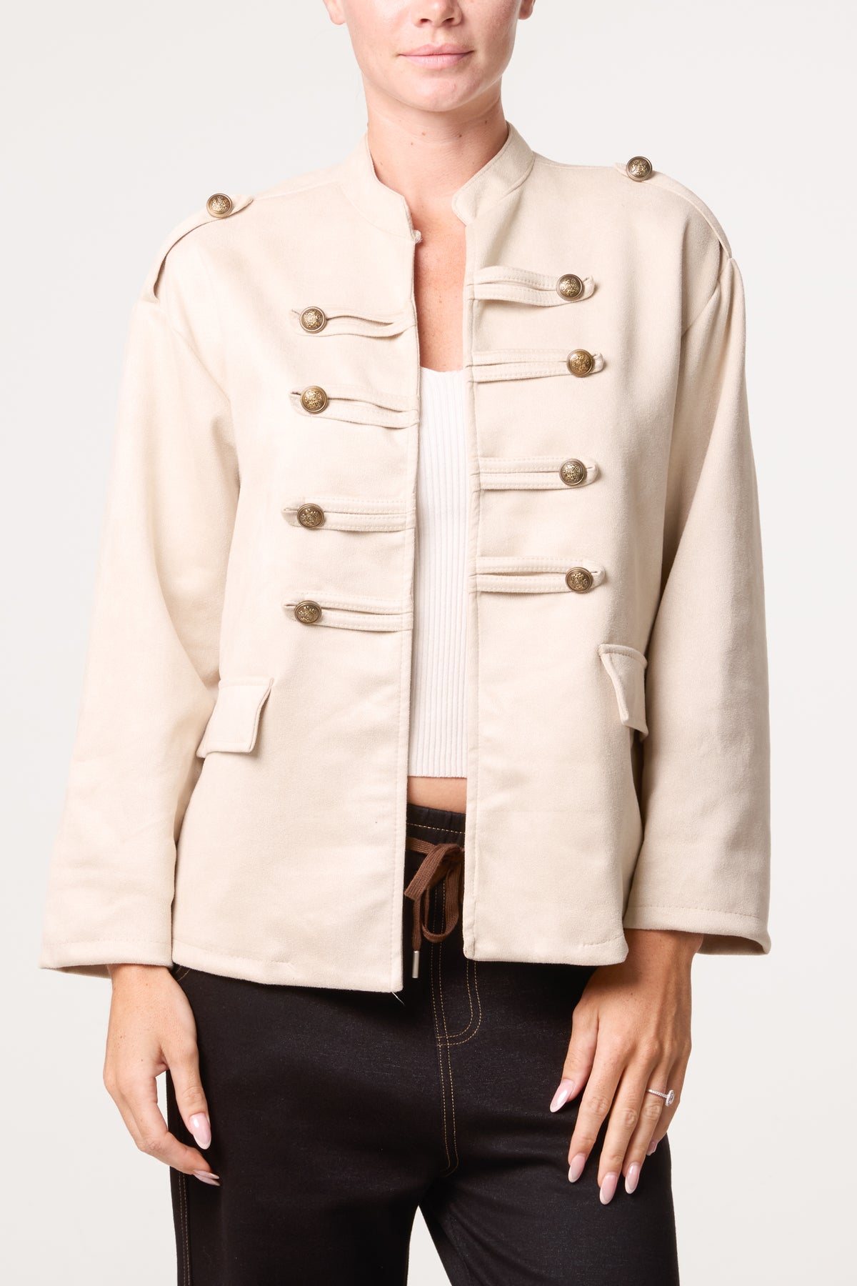 Military Band Tailored Jacket