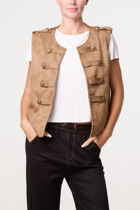 Military Band Tailored Waistcoat