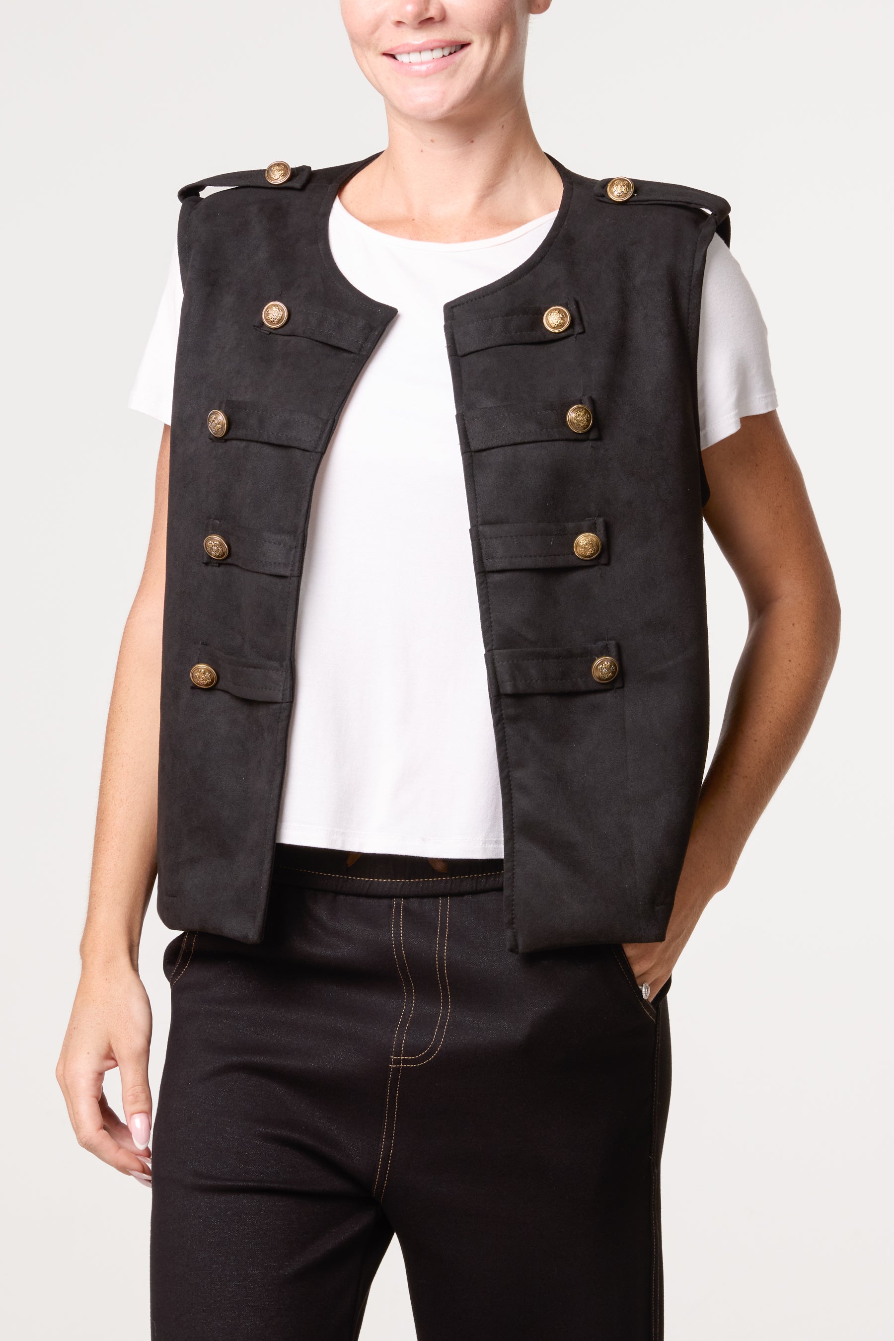 Military Band Tailored Waistcoat