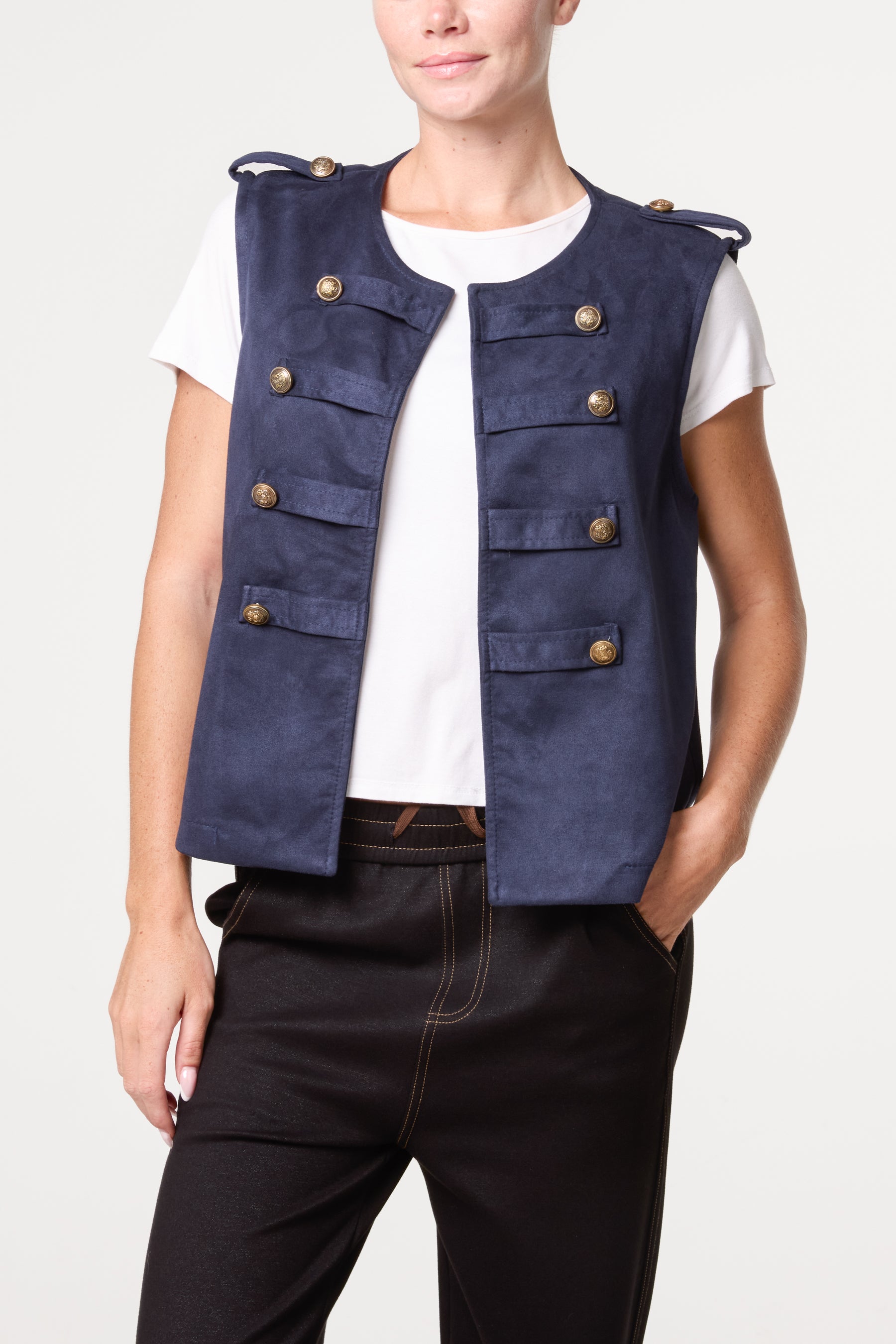 Military Band Tailored Waistcoat