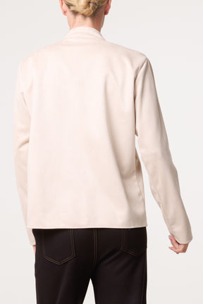 Military Band Jacket With Button Detail