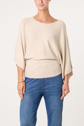 Essential Knit Batwing Blouse