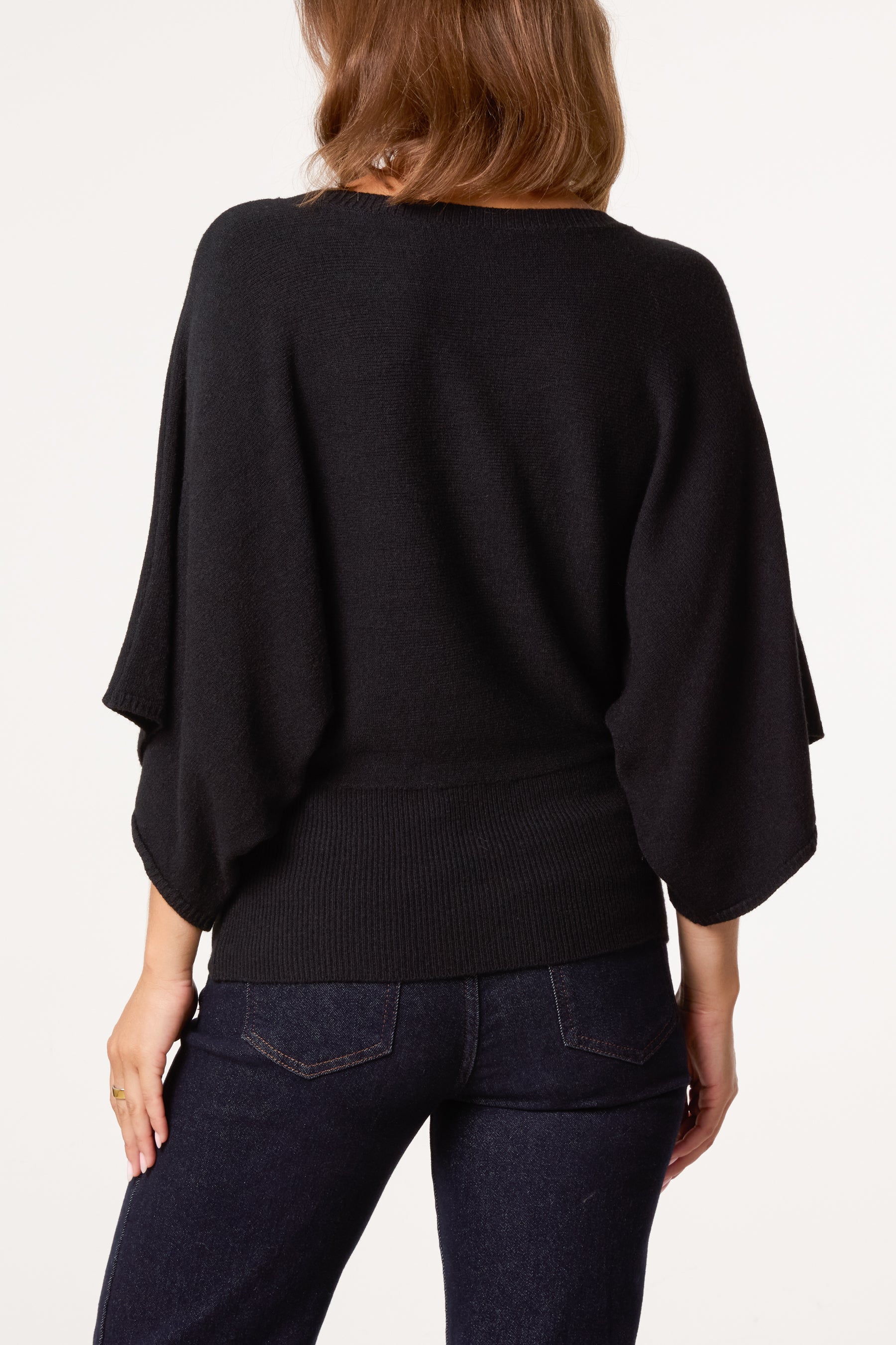 Essential Knit Batwing Blouse