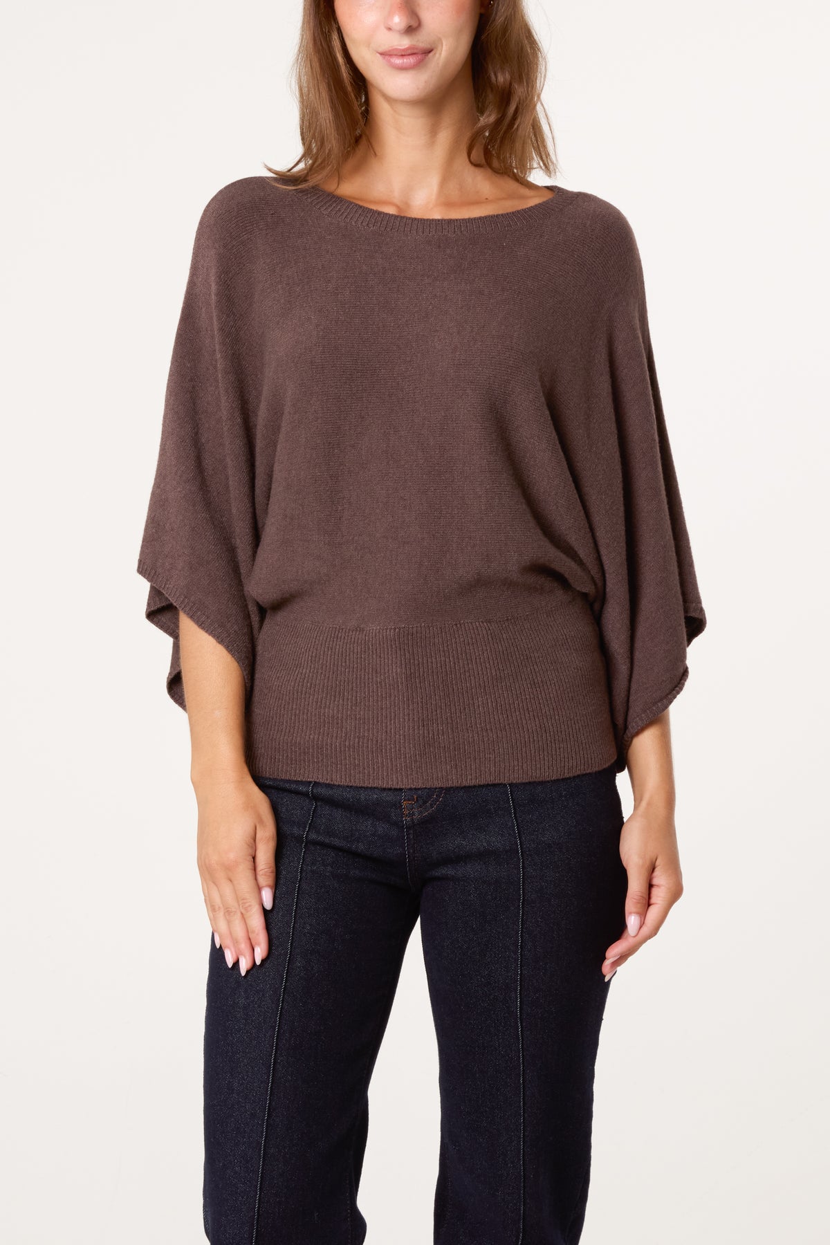 Essential Knit Batwing Blouse