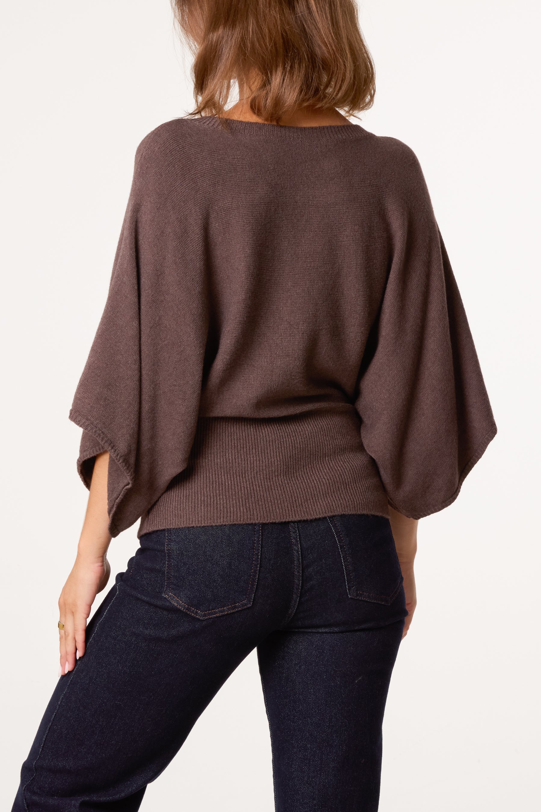 Essential Knit Batwing Blouse