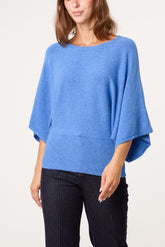 Essential Knit Batwing Blouse