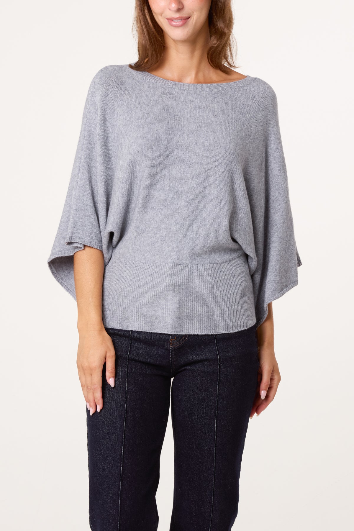 Essential Knit Batwing Blouse