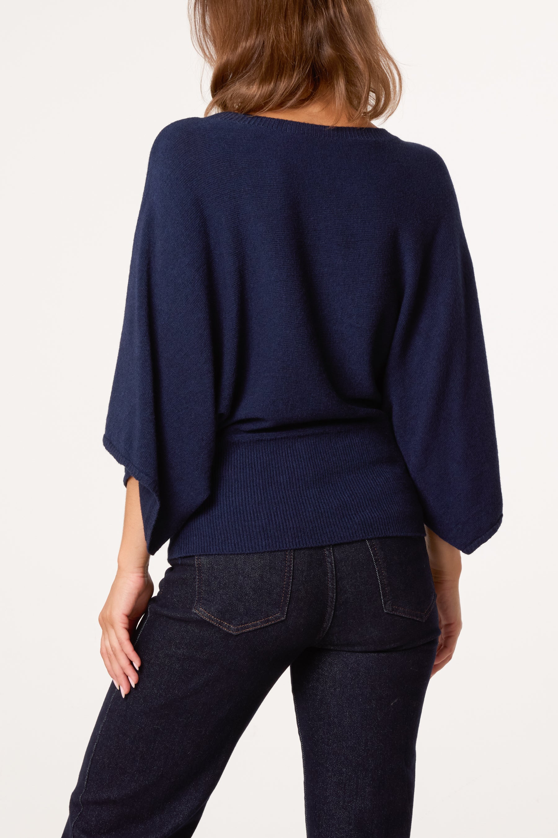 Essential Knit Batwing Blouse