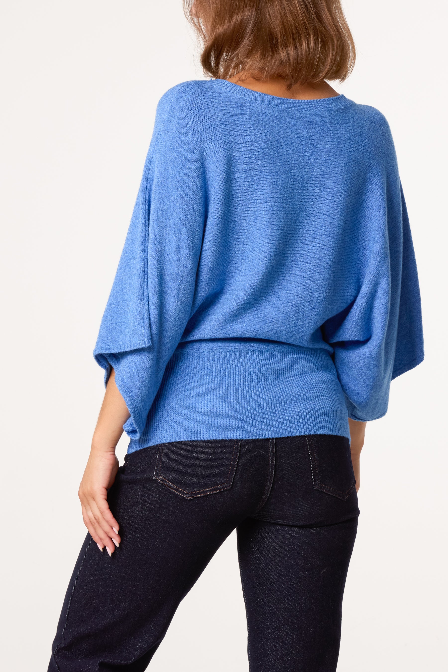 Essential Knit Batwing Blouse