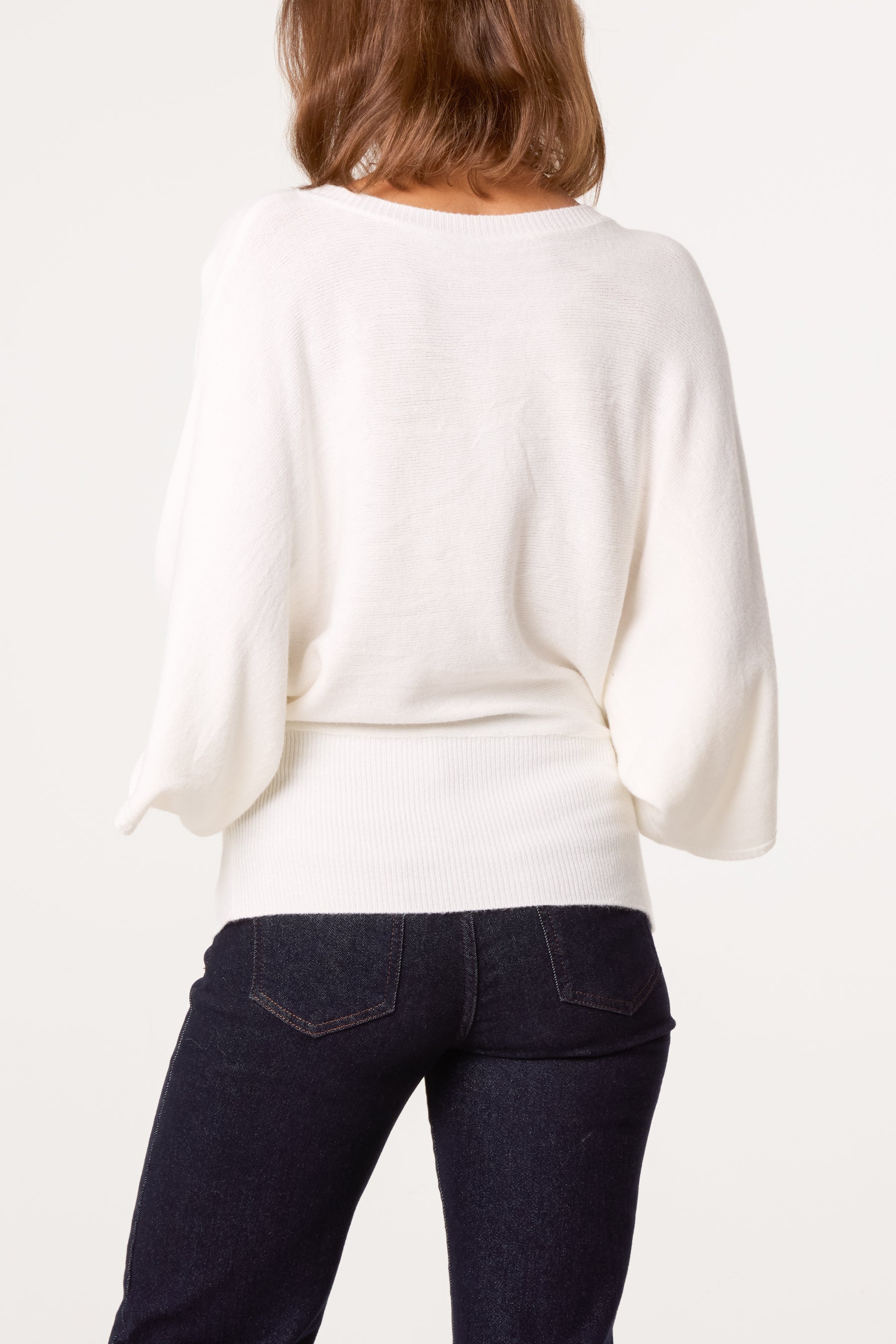 Essential Knit Batwing Blouse