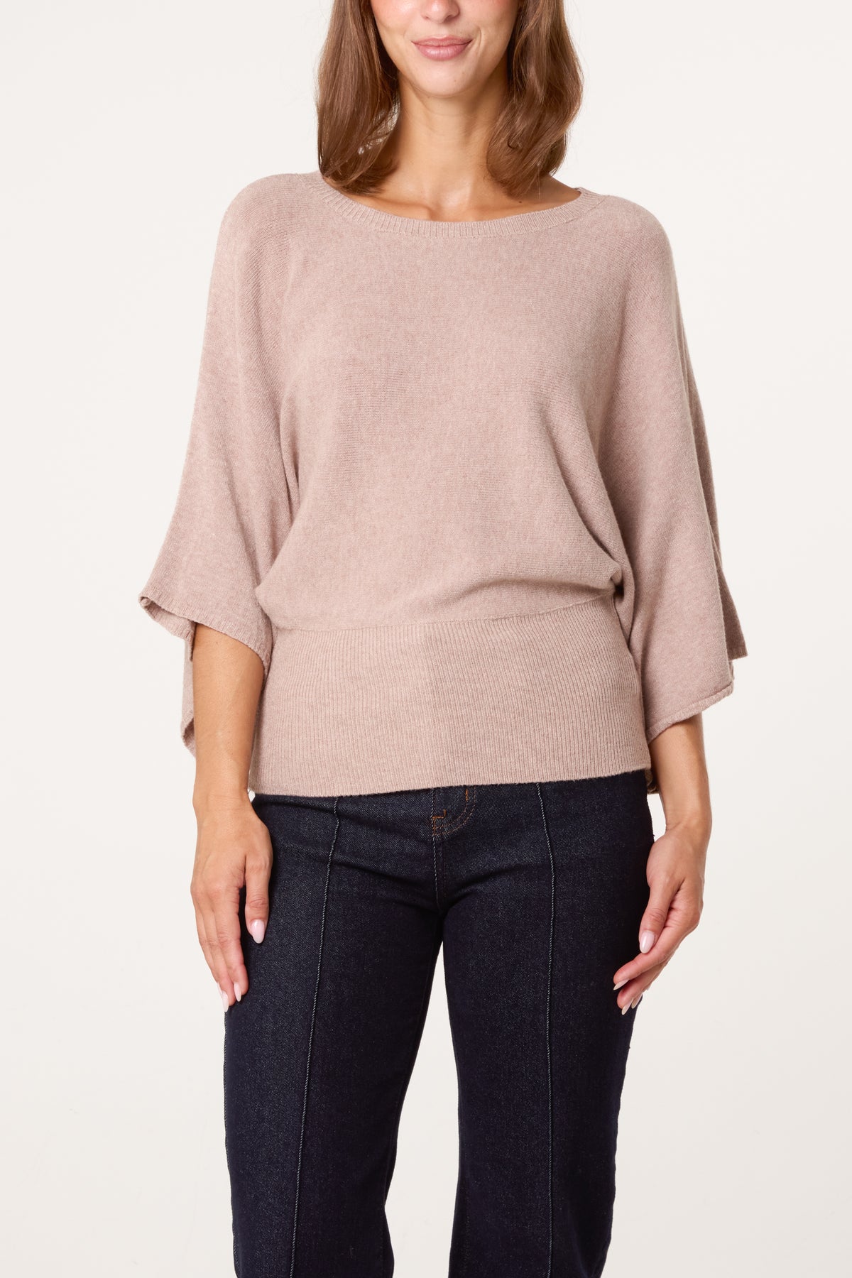 Essential Knit Batwing Blouse