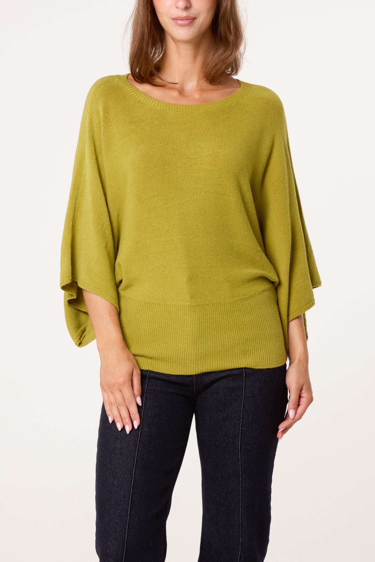 Essential Knit Batwing Blouse