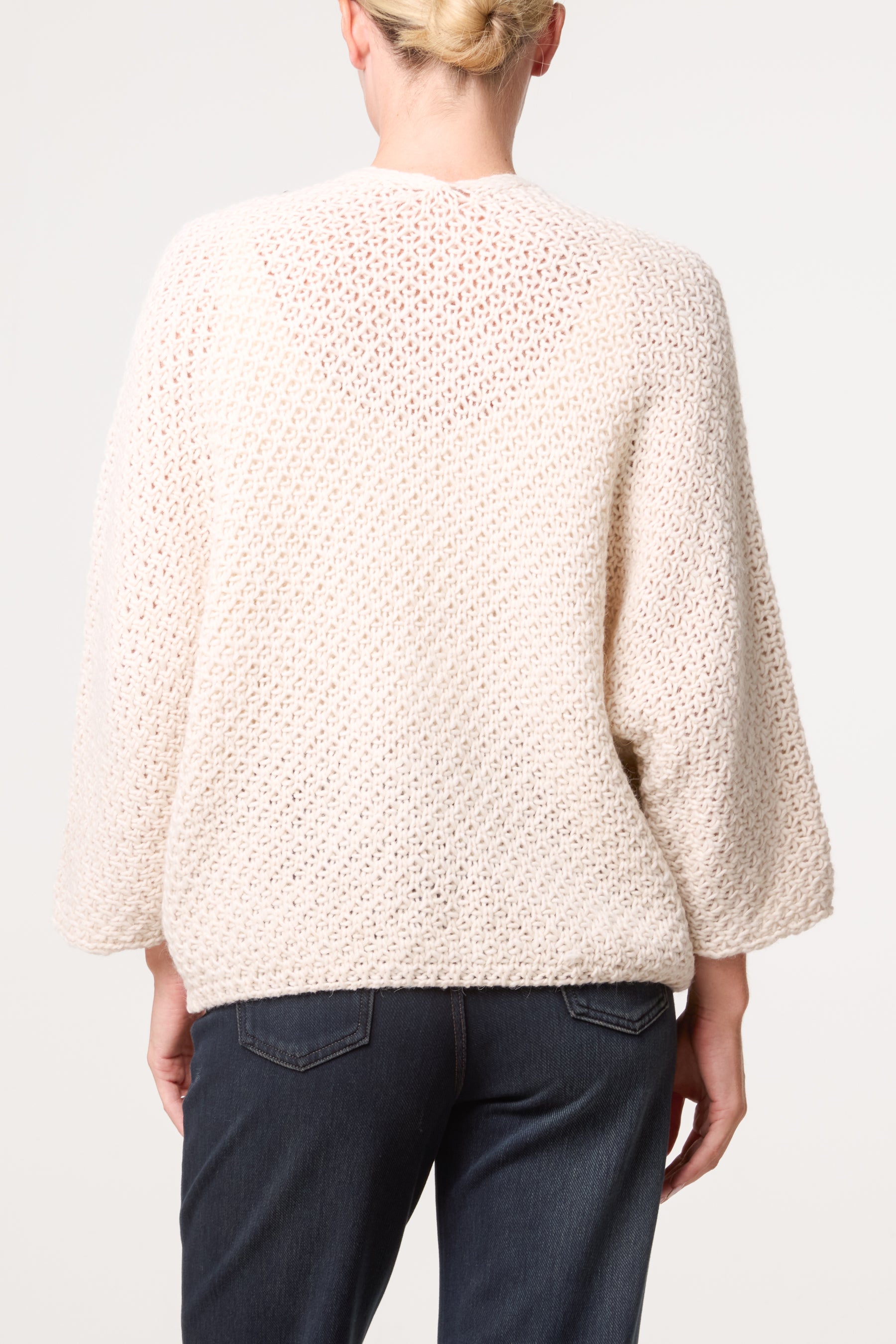 Knitted Cardigan With Front Pockets