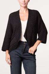 Knitted Cardigan With Front Pockets