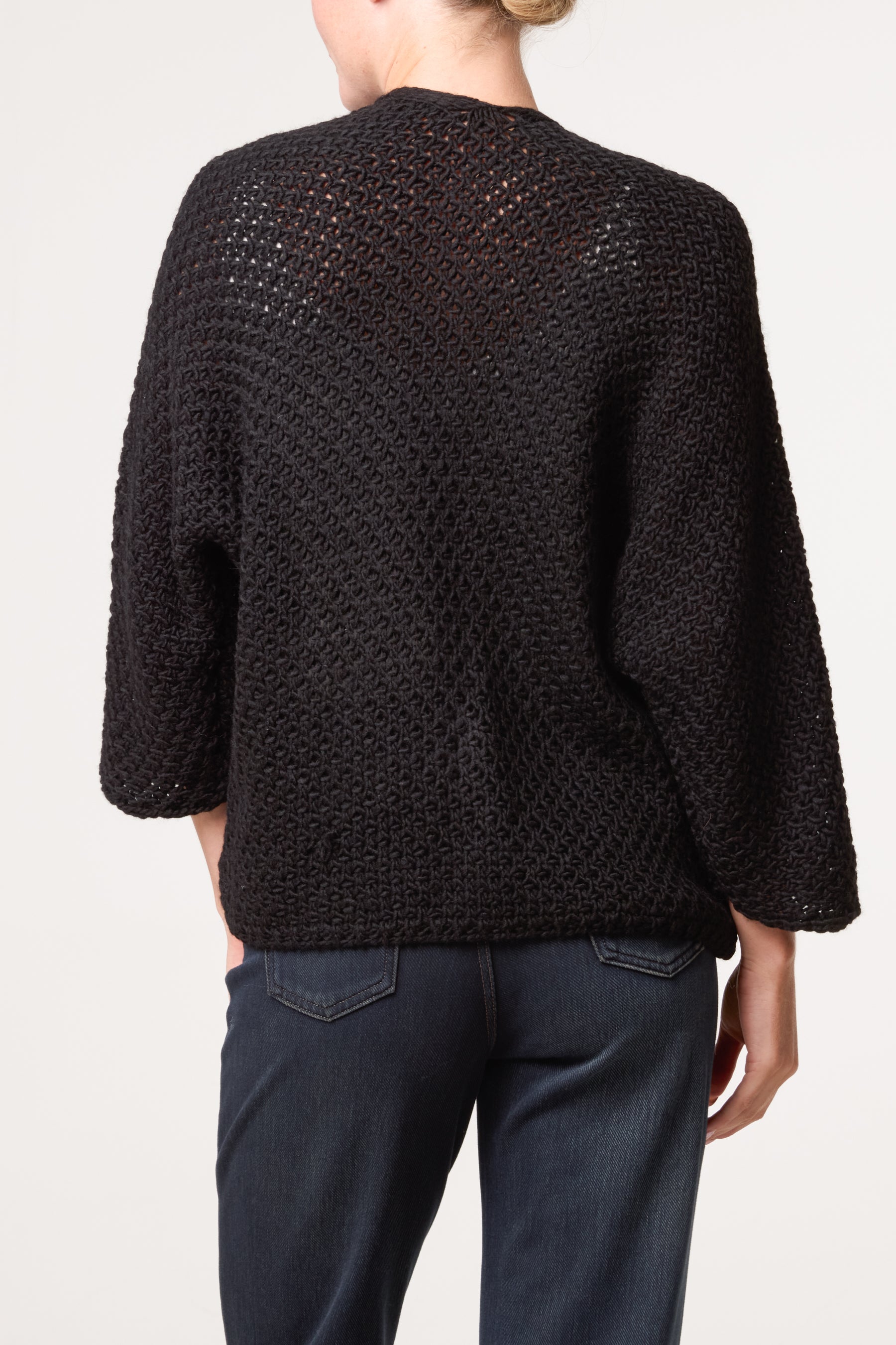 Knitted Cardigan With Front Pockets