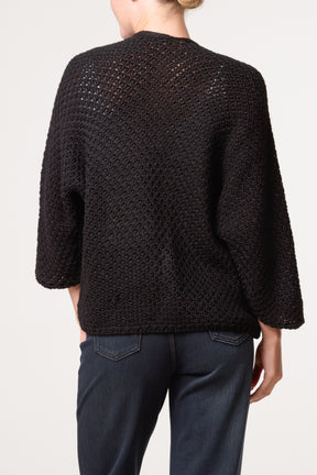 Knitted Cardigan With Front Pockets