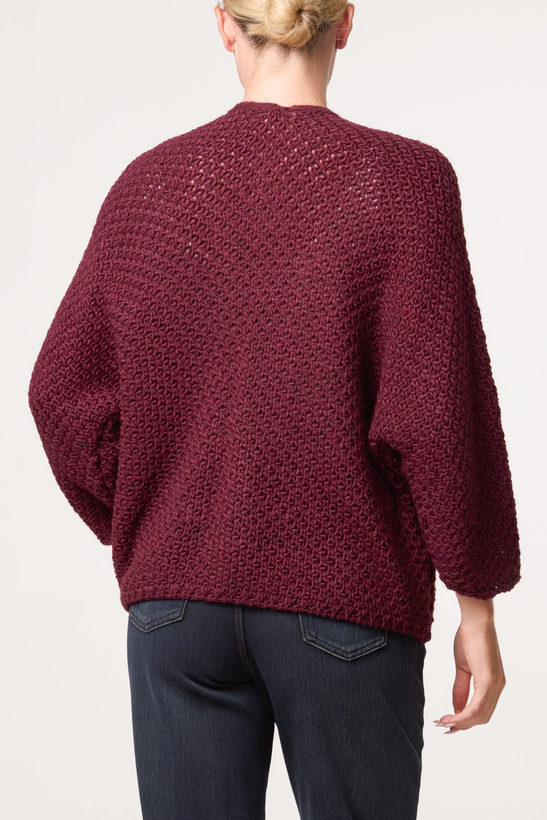 Knitted Cardigan With Front Pockets