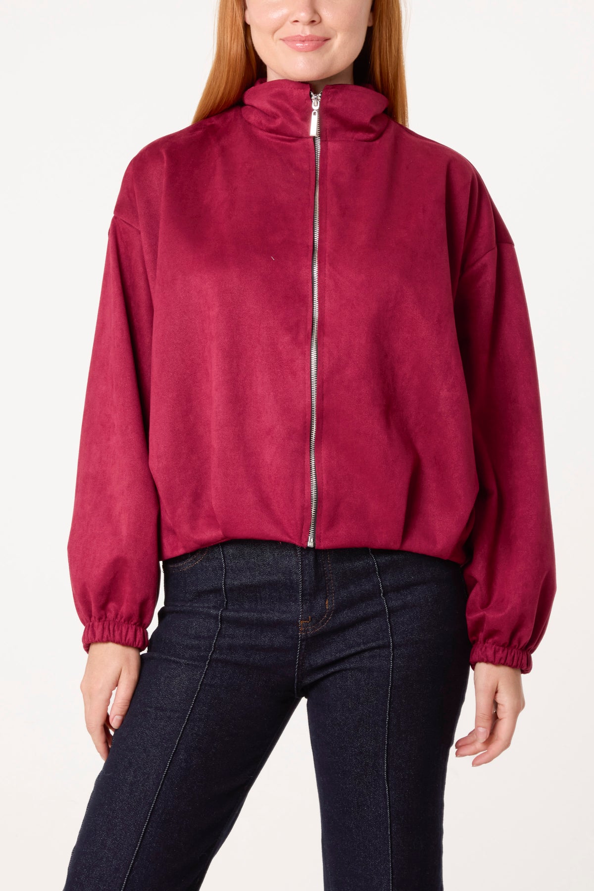 Zip Through Puffball Jacket