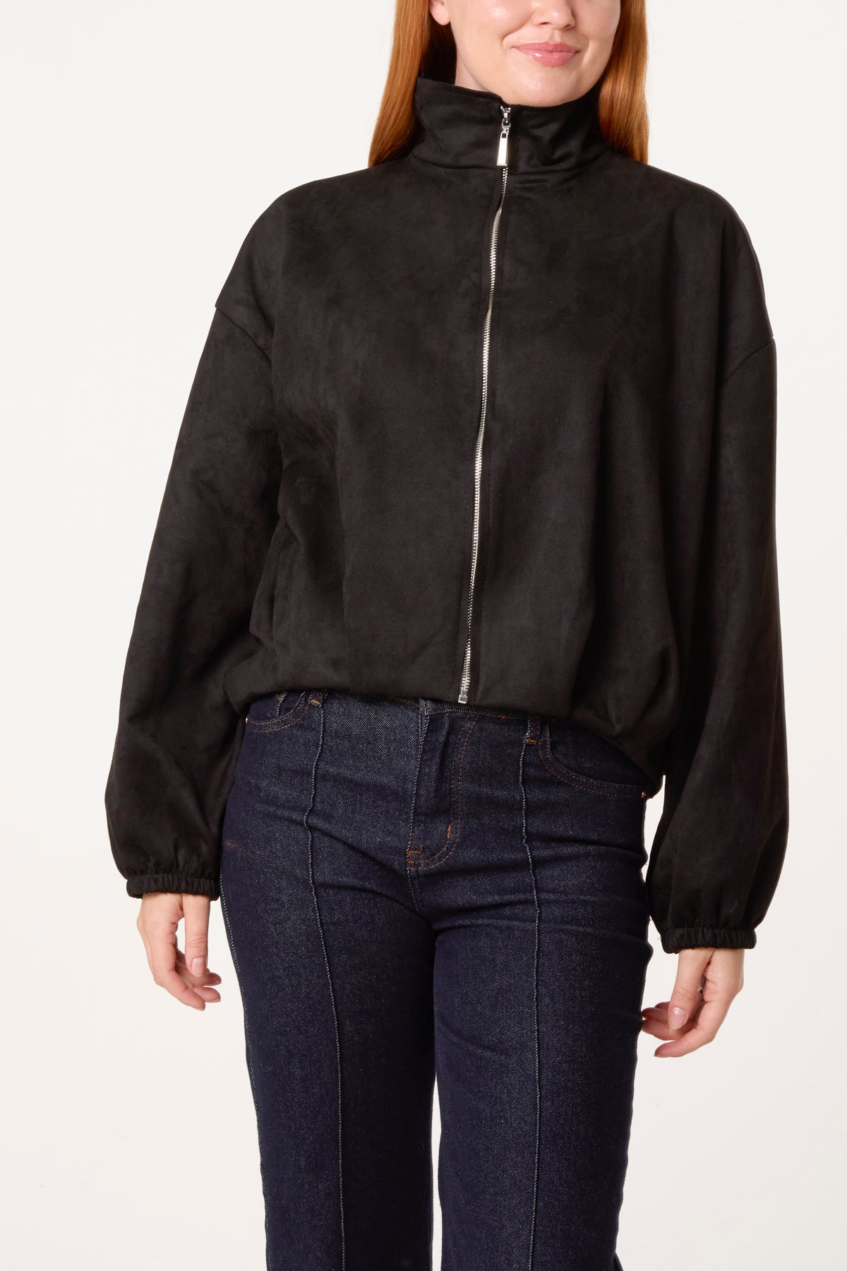 Zip Through Puffball Jacket