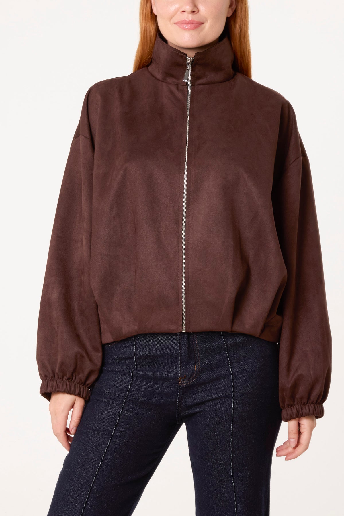Zip Through Puffball Jacket