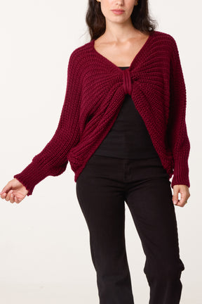 Bow Inspired Knit Jumper