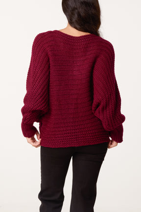 Bow Inspired Knit Jumper