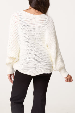 Bow Inspired Knit Jumper