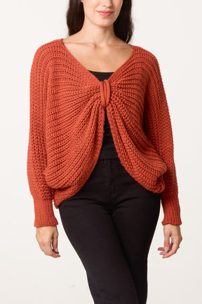 Bow Inspired Knit Jumper