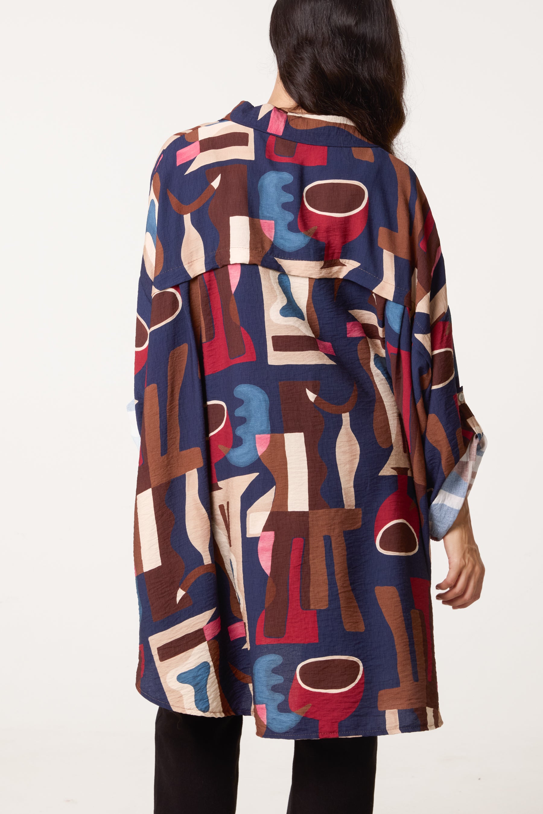 Patterned Geo Shirt