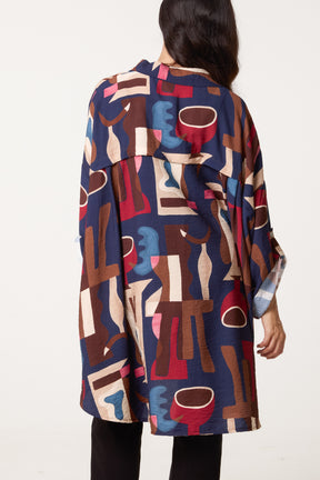 Patterned Geo Shirt
