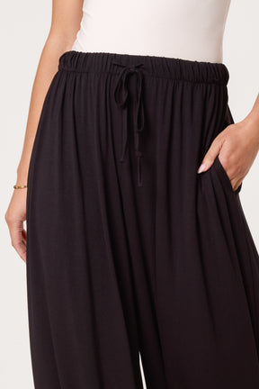 Front Tie Cuffed Trousers