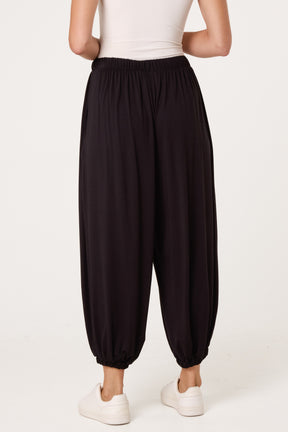 Front Tie Cuffed Trousers