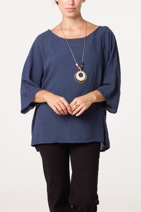 Top With Necklace Detail