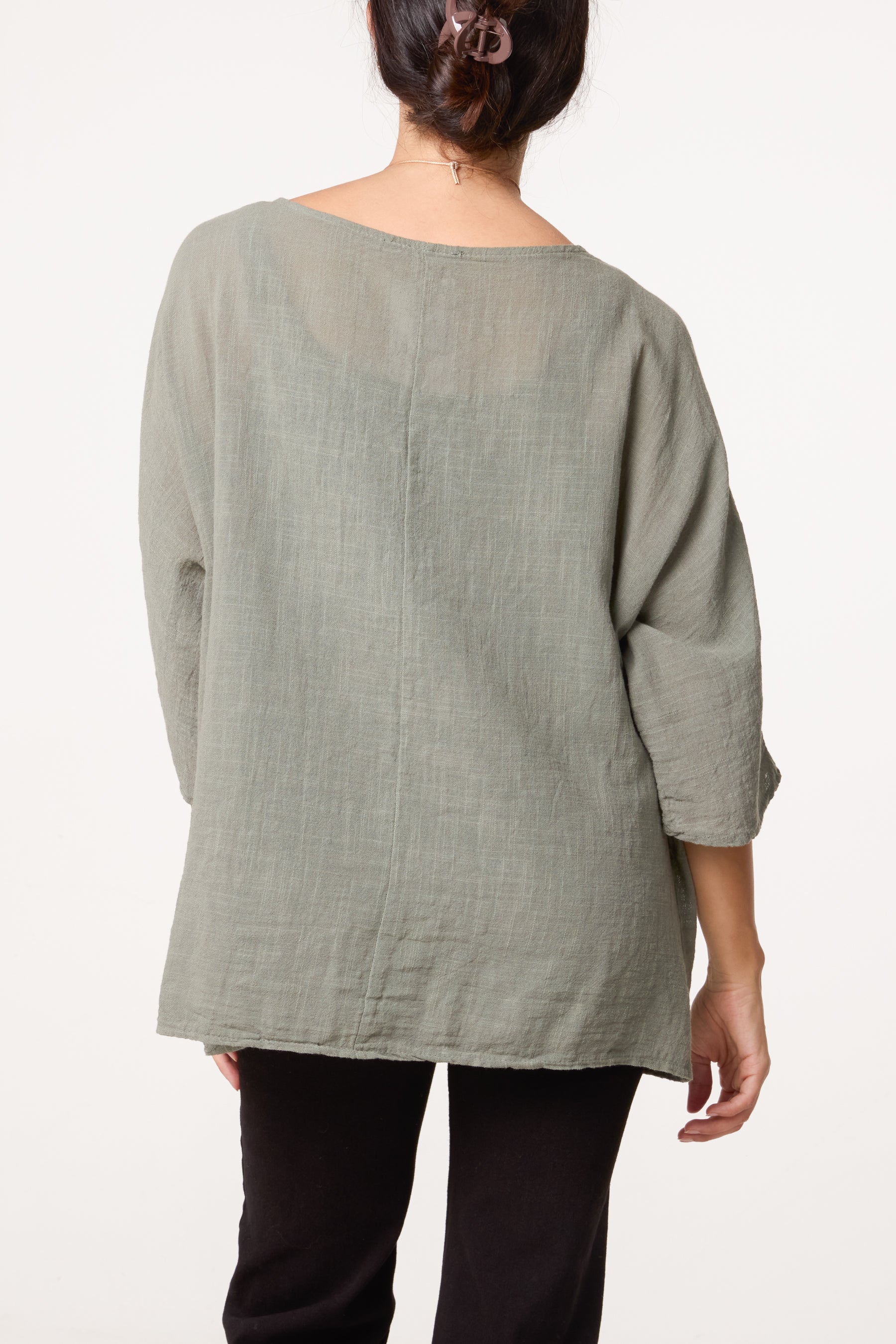 Top With Necklace Detail