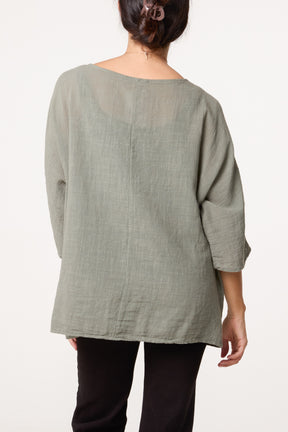 Top With Necklace Detail
