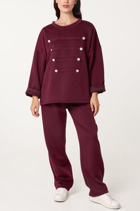 Military Band Jumper & Trousers Set