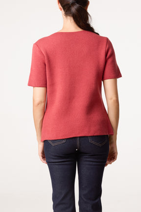 Front Bow Neck Detail Blouse