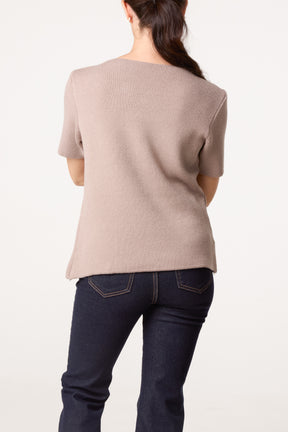 Front Bow Neck Detail Blouse