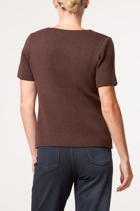 Front Bow Neck Detail Blouse