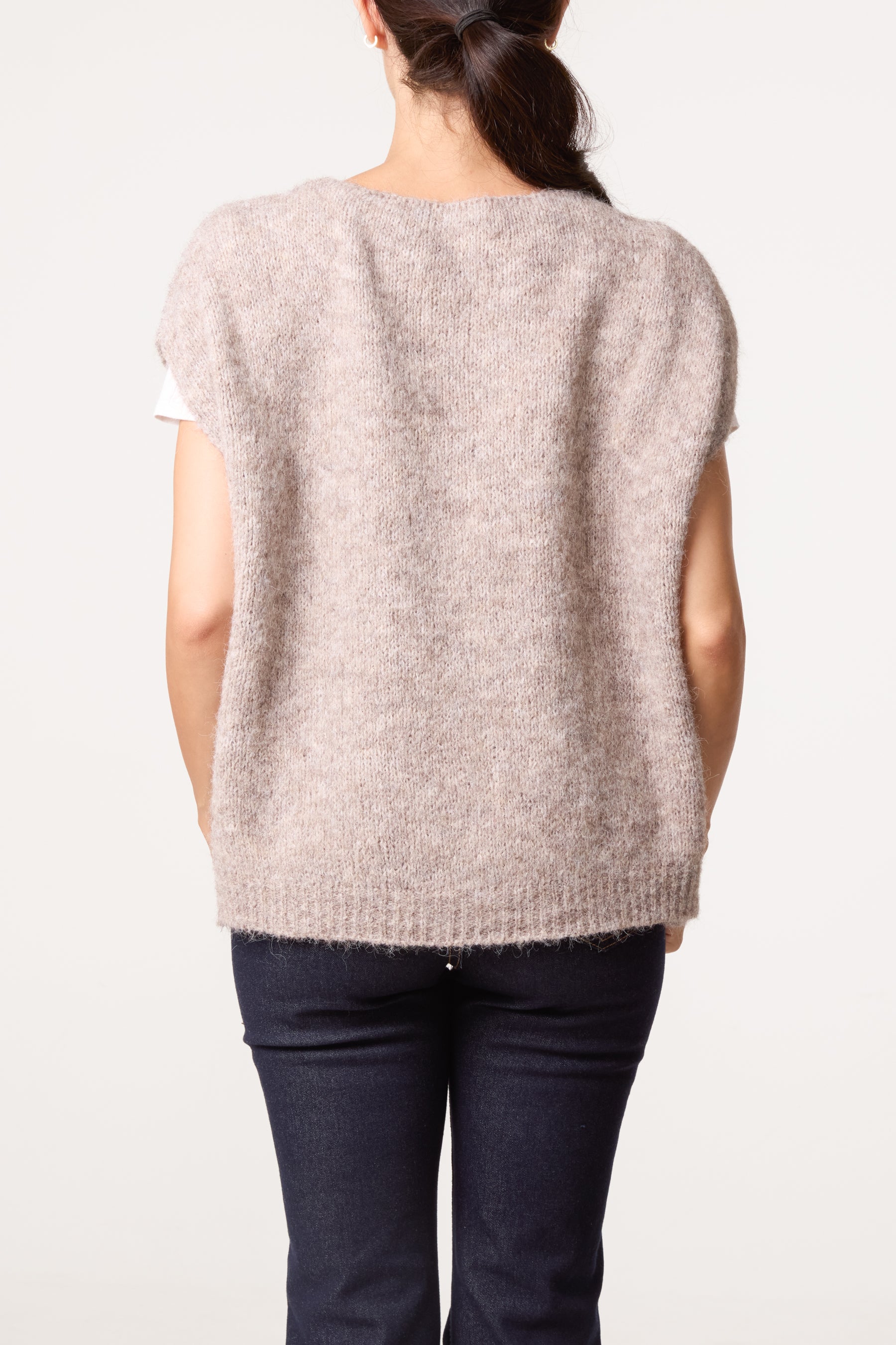 Essential Button Through Knitted Vest