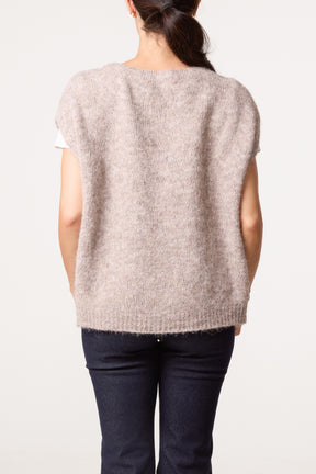 Essential Button Through Knitted Vest