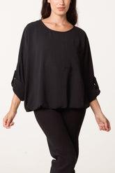 Front Pocket Balloon Top