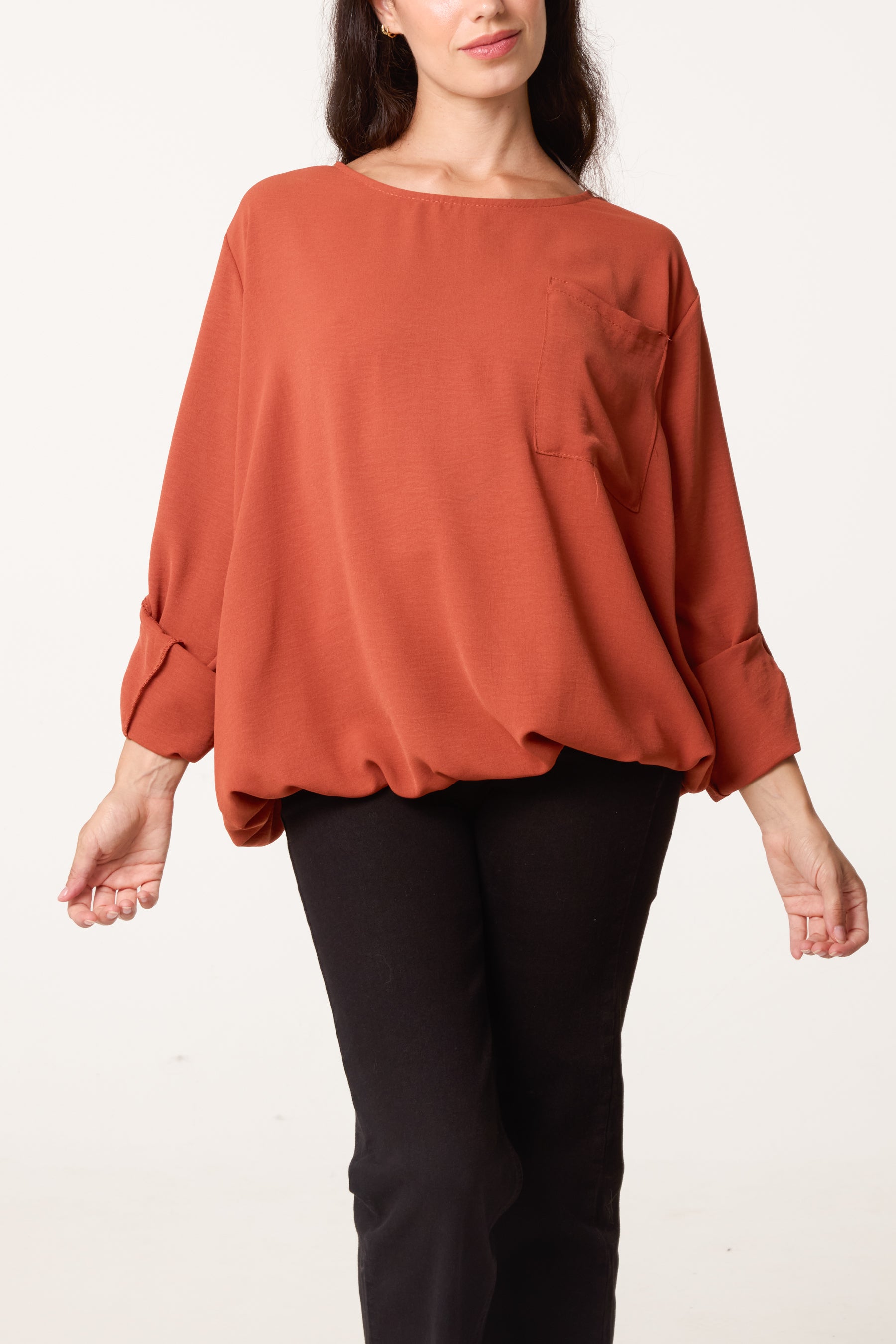 Front Pocket Balloon Top