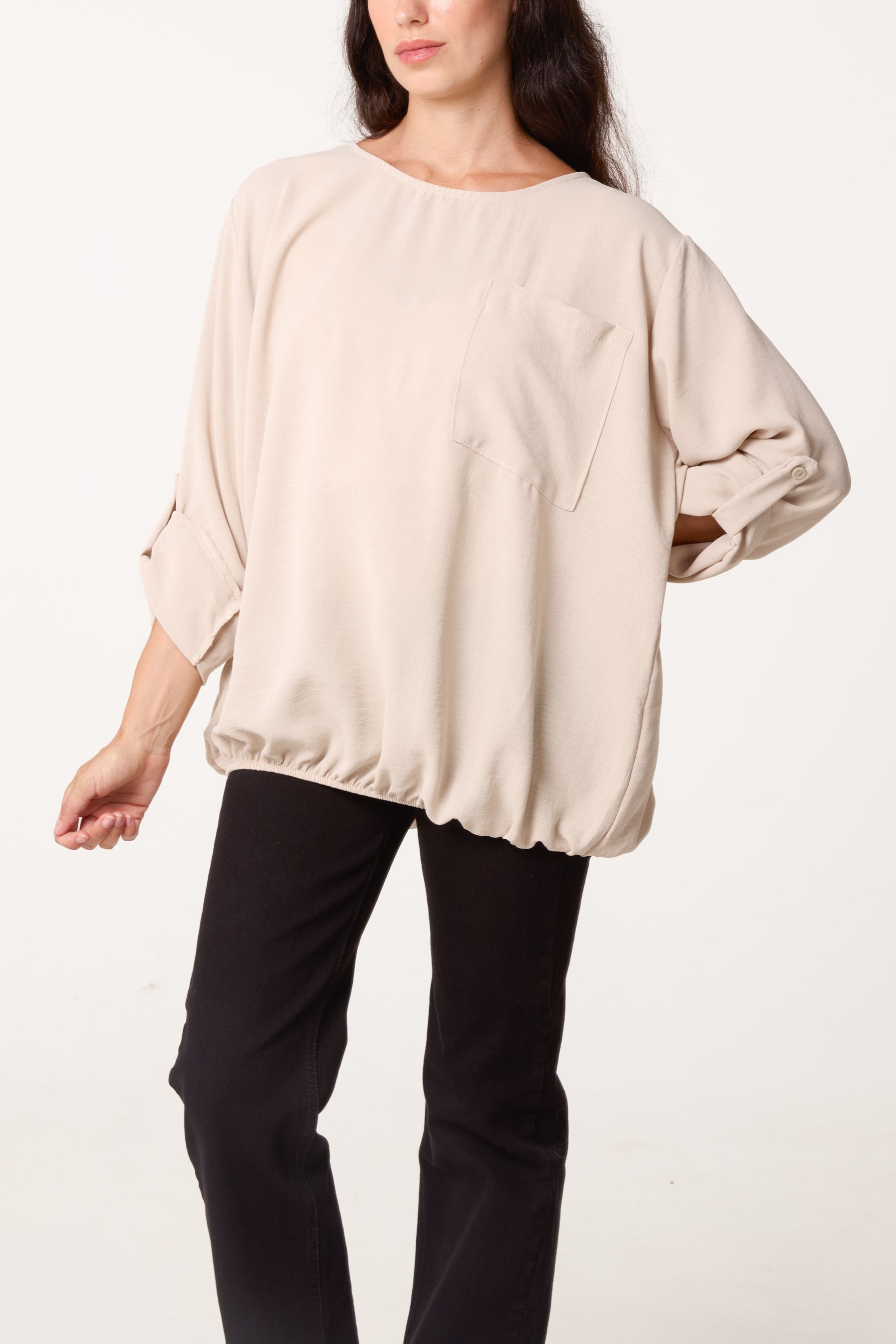 Front Pocket Balloon Top
