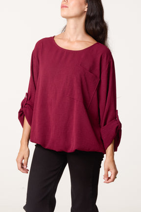Front Pocket Balloon Top