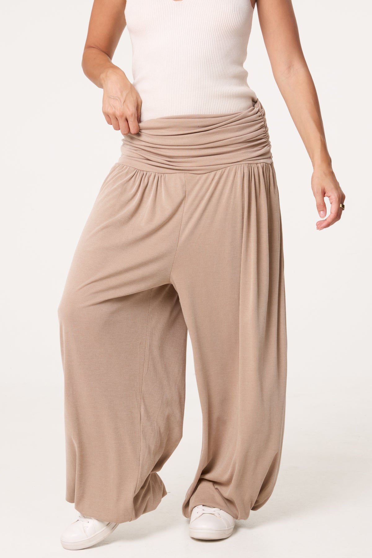 2-Way Essential Harem Jumpsuit & Trouser