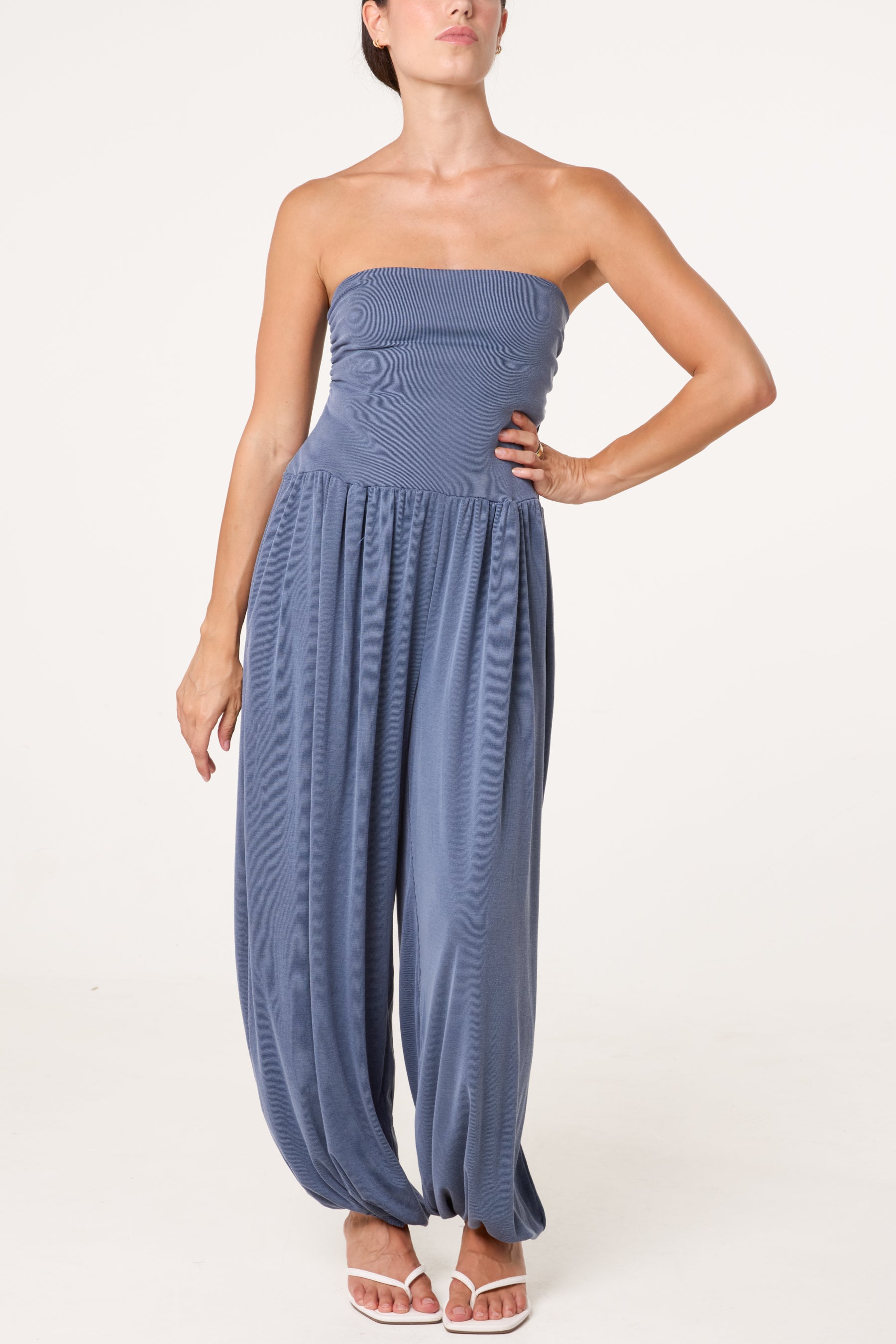 2-Way Essential Harem Jumpsuit & Trouser