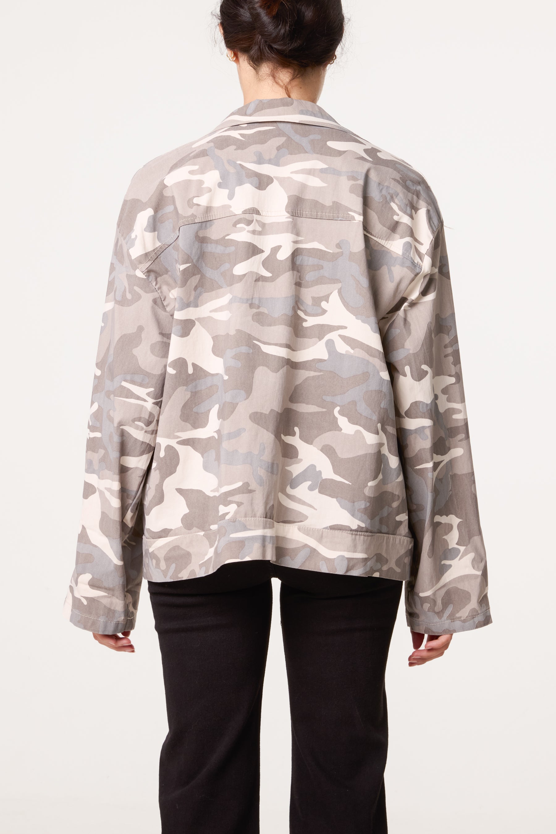 Camouflage Strutctured Blazer