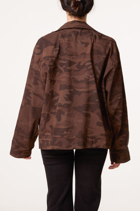 Camouflage Strutctured Blazer